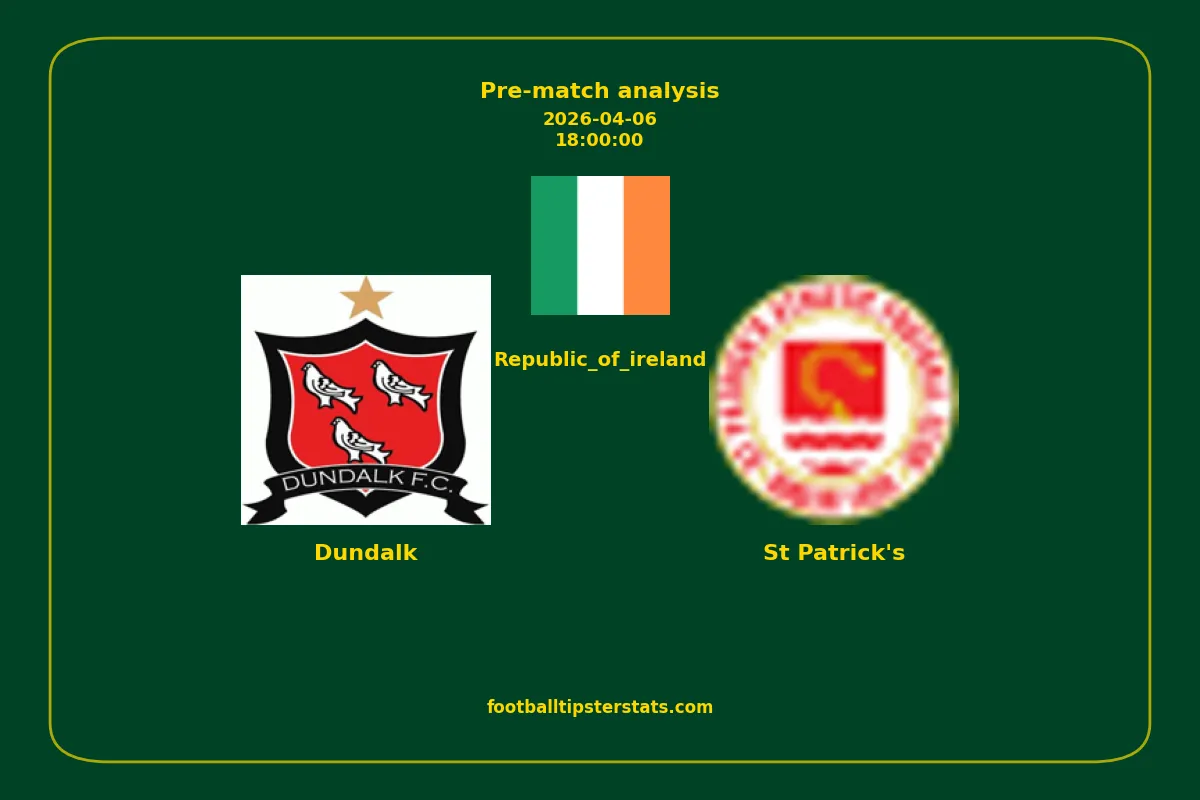 Pre-match analysis: Dundalk vs St Patrick's on 2026-04-06